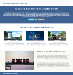 Real-Time Traffic Sign Detection Report Synopsis Source Code