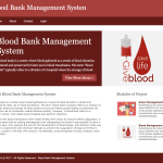 Blood Bank Management System Report Synopsis Source Code