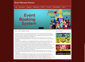 Event Ticket Booking System Report Synopsis Source Code