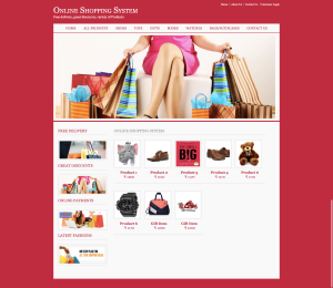 Online Shopping System Report Synopsis Source Code