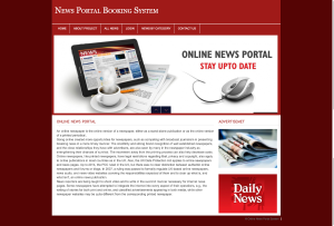 Online News Portal Report Synopsis Source Code