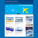 Airlines Reservation System Report Synopsis Source Code