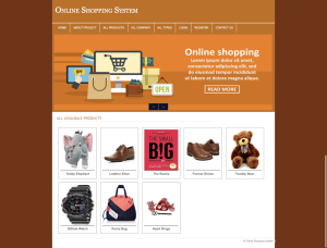 Online Shopping System Report Synopsis Source Code