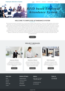 RFID Based Employee Attandance System Report Synopsis Source Code