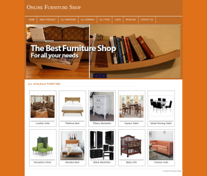 Online Furniture Shop Report Synopsis Source Code