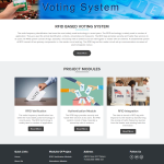 RFID Based Voting System Report Synopsis Source Code