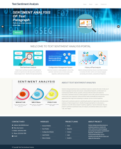 Sentiment Analysis for Text Analytics Report Synopsis Source Code