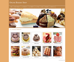 Online Bakery Shop Report Synopsis Source Code