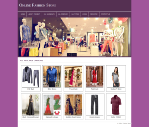 Online Fashion Store Report Synopsis Source Code