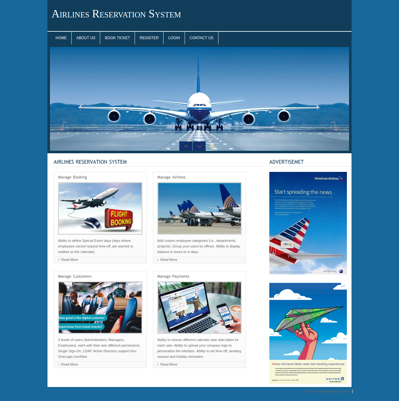 Flight Booking System- PHP Web Development Project