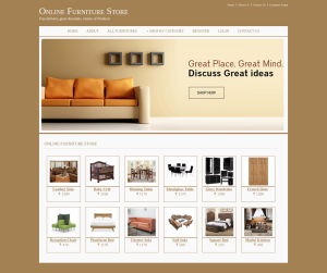 Online Furniture Store Report Synopsis Source Code