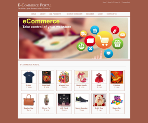 E-Commerce Portal  Report Synopsis Source Code