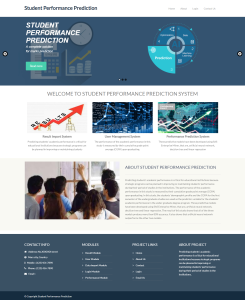 Student Performance Prediction System  Report Synopsis Source Code