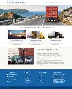 Freight Management System Report Synopsis Source Code