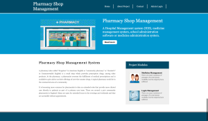 Pharmacy Shop Management System Report Synopsis Source Code