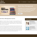 Book Store Management System Report Synopsis Source Code