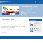 Mobile Recharge System Report Synopsis Source Code