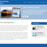 Train Ticket Booking System Report Synopsis Source Code