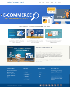 Online E-Commerce Portal Report Synopsis Source Code