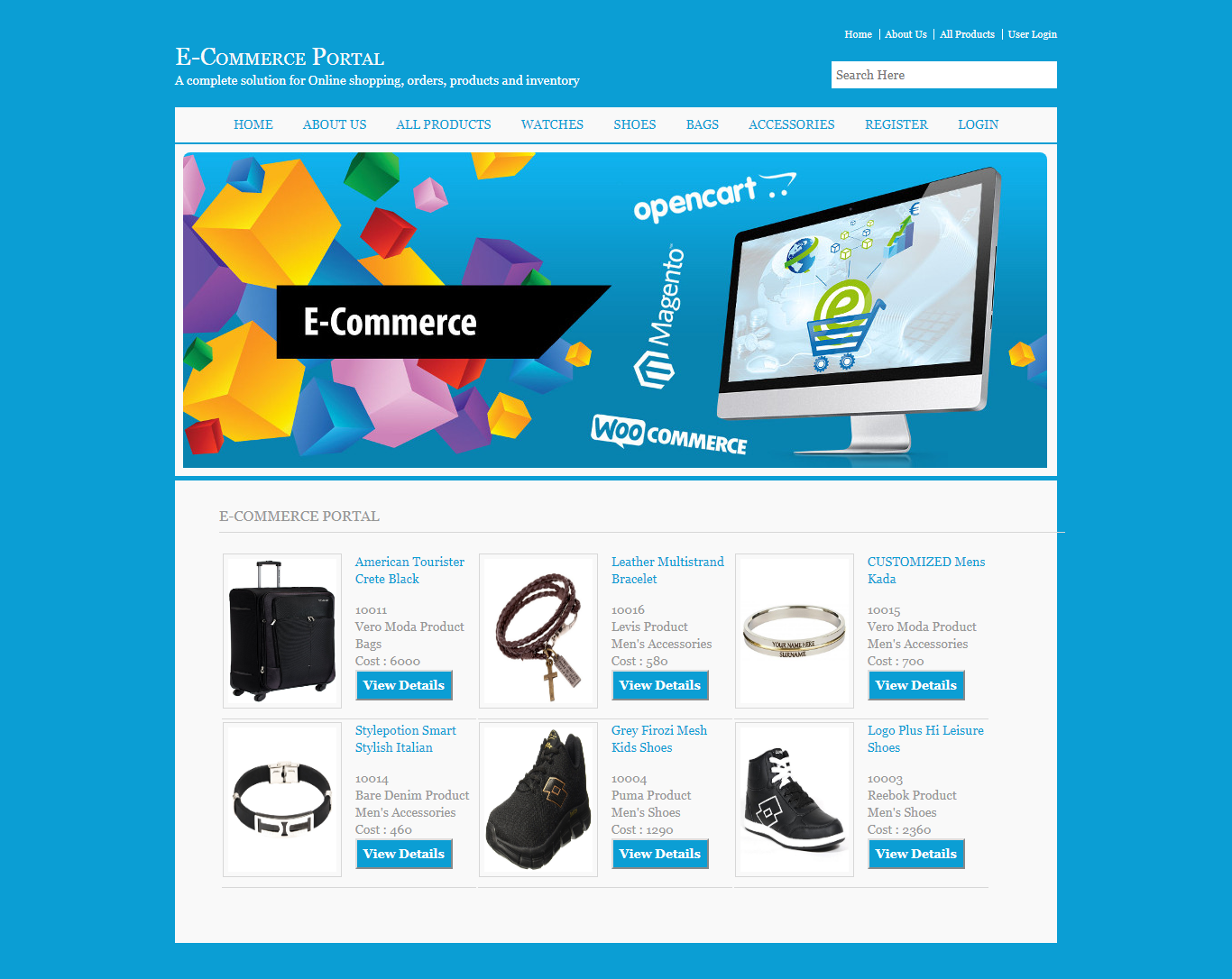 E-Commerce Portal