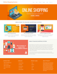 Online Shopping System Report Synopsis Source Code