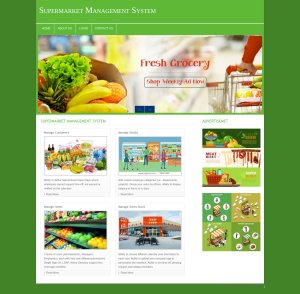 Supermarket Management System Report Synopsis Source Code