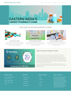 Online Pharmacy Store Report Synopsis Source Code