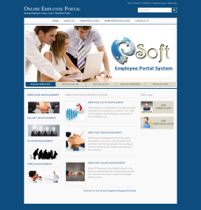 Online Employee Portal Report Synopsis Source Code