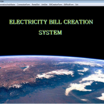 Electricity Billing System Report Synopsis Source Code