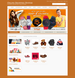 Online Shopping System Report Synopsis Source Code