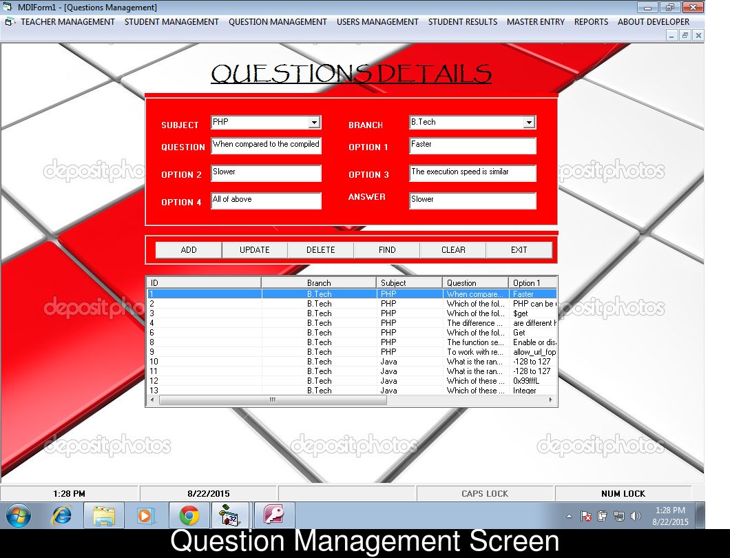 Examination Management System