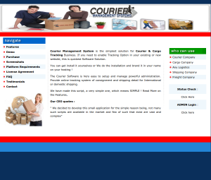 Courier Management System Report Synopsis Source Code