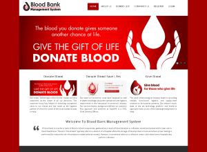 Blood Bank Management System  Report Synopsis Source Code