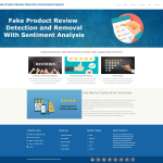 Fake Product Review Detection and Sentiment Analysis Report Synopsis Source Code