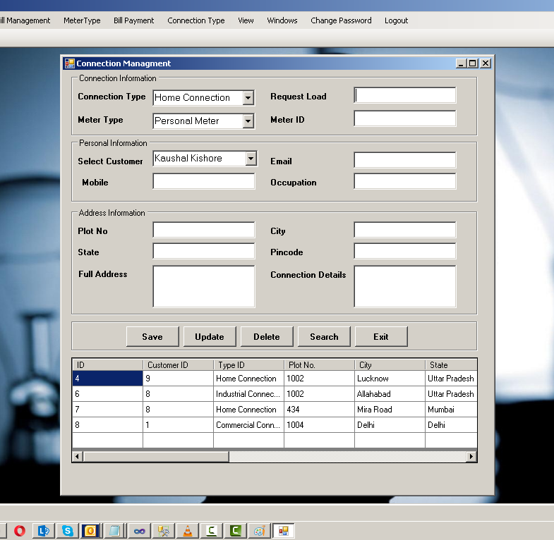 Electricity Billing System