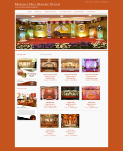 Marriage Hall Booking System Report Synopsis Source Code