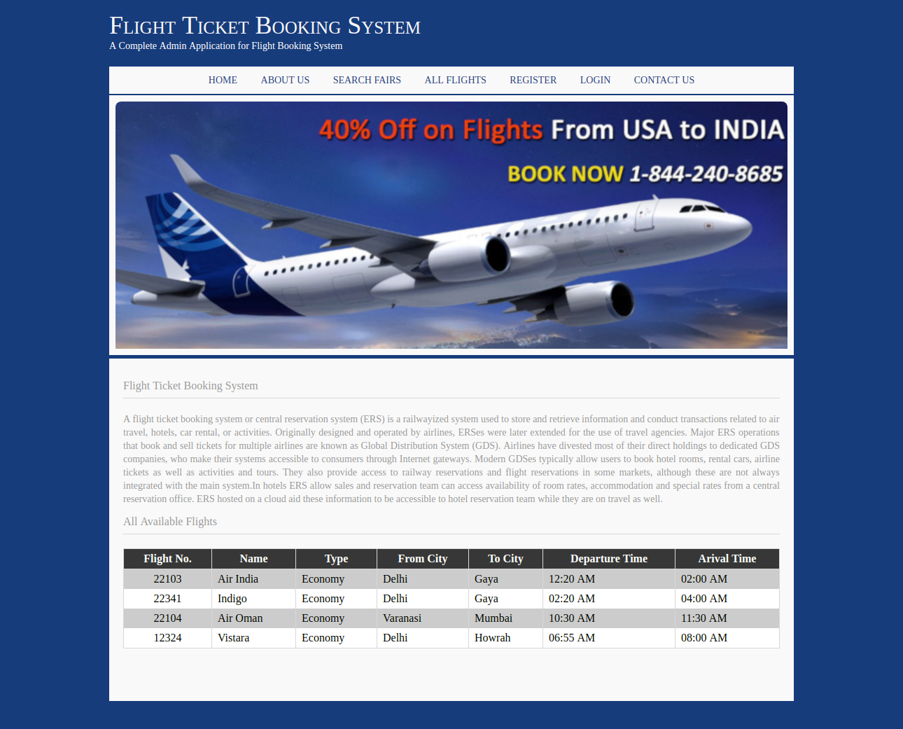 Flight Ticket Booking System- Java NetBeans MySQL Project