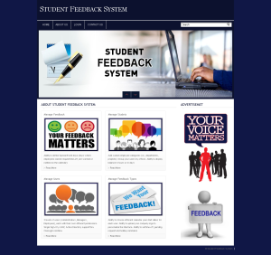 Student Feedback System Report Synopsis Source Code