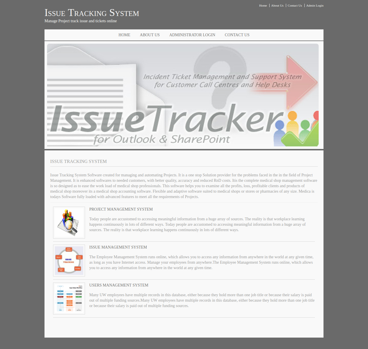 Issue Tracking System- Java NetBeans MySQL Mini Project