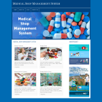 Medical Shop Management System Report Synopsis Source Code