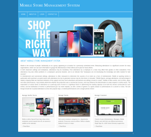 Mobile Store Management System Report Synopsis Source Code