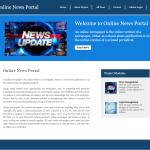 Online News Portal Report Synopsis Source Code