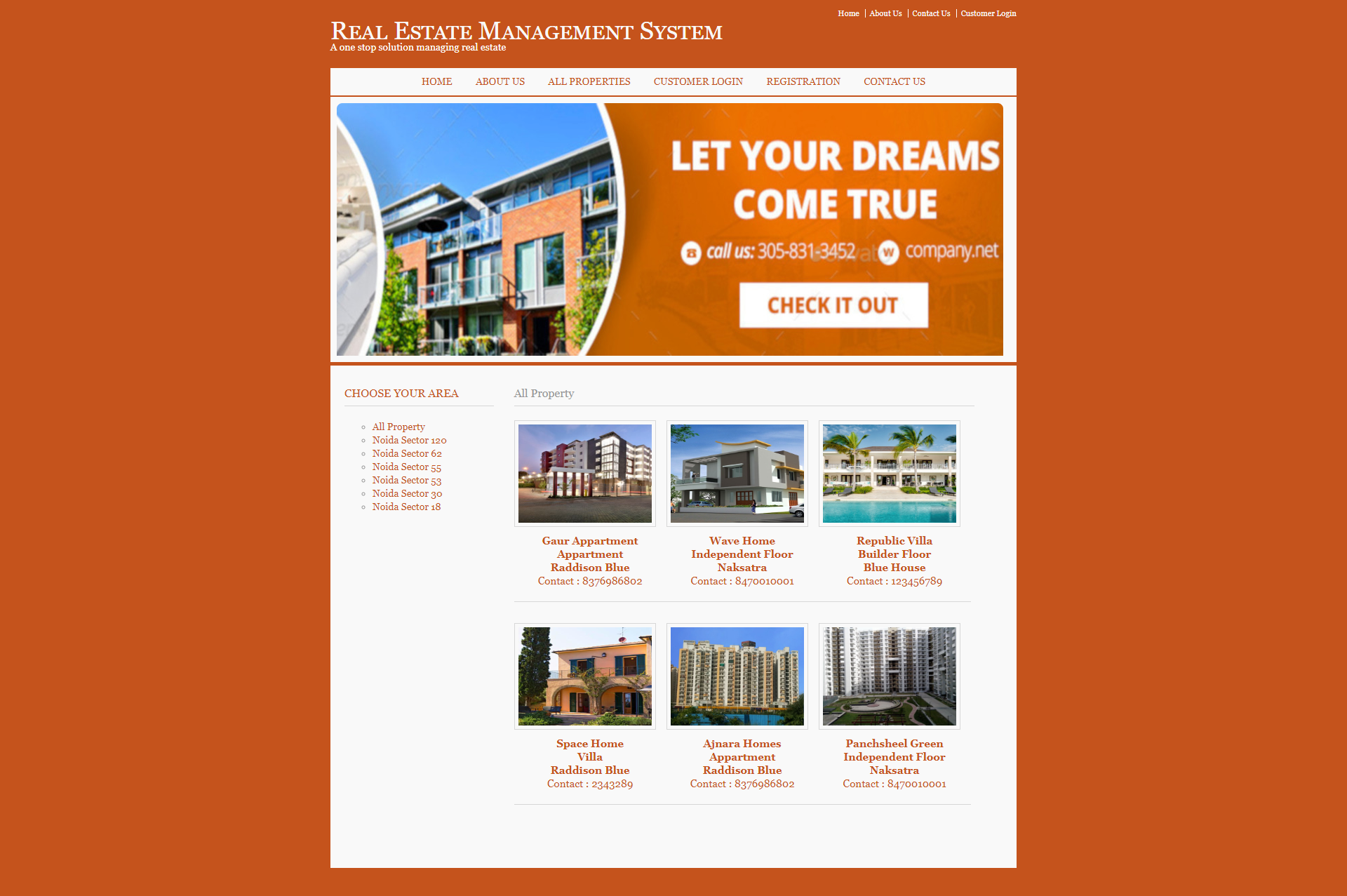 Real Estate Management System- Java NetBeans MySQL Project