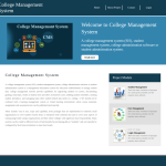 College Management System Report Synopsis Source Code