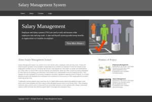 Salary Management System Report Synopsis Source Code