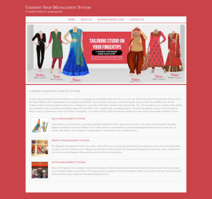 Garment Shop Management System Report Synopsis Source Code