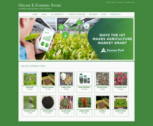 Online E-Farming Store Report Synopsis Source Code