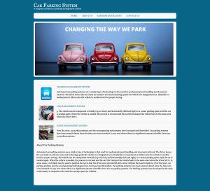 Car Parking System Report Synopsis Source Code