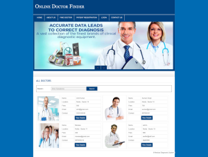 Online Doctor Finder Report Synopsis Source Code