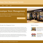 Boutique Store Management System Report Synopsis Source Code